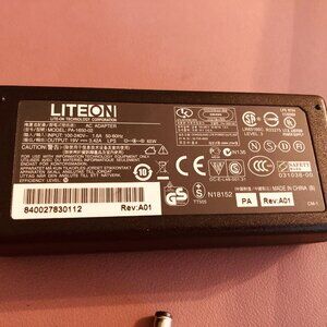 LiteOn PA-1650-02 AC Adapter Charger